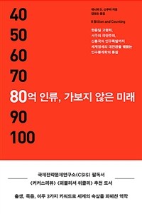 80억 인류, 가보지 않은 미래 (커버이미지)
